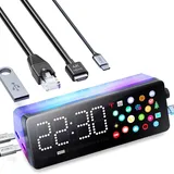 VOBOT Laptop Docking Station, 7-in-1 USB C Docking Station with Screen, Multiple Built-in Apps — photo 1
