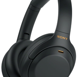 Sony WH-1000XM4 Black Wireless Premium Noise Canceling Overhead Headphones with Mic for Phone-Call and Alexa Voice Control — photo 1