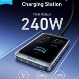 Anker Prime Charging Station, 240W 8-in-1 USB C Power Strip, 5 ft Detachable Extension Cord, 2 AC, 4 USB C, 2 USB A — photo 2