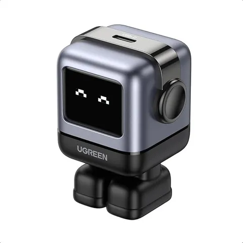 UGREEN Uno 30W USB C Charger Block, Compact Robot GaN Fast Charger