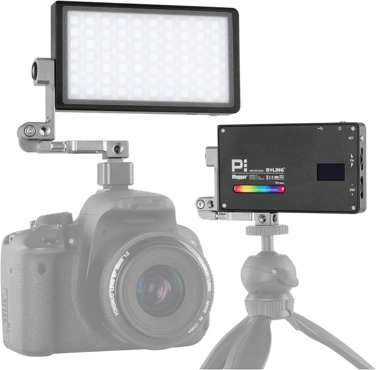 BOLING Pocket LED RGB Video Light — photo 1