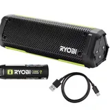 Ryobi Speaker USB Lithium Cordless Bluetooth Charging — photo 1