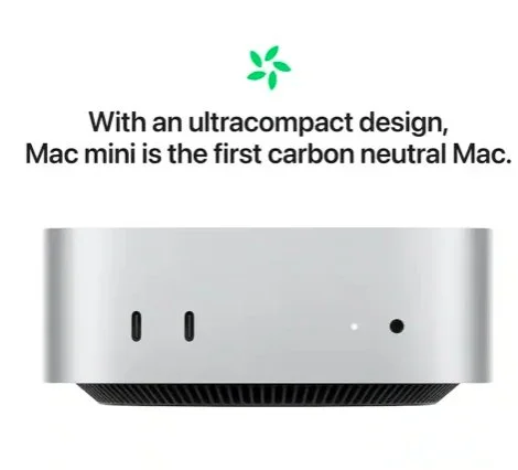 Apple Mac mini Desktop M4 Chip 16GB RAM 256GB — photo 1