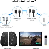 7 inch 60Hz Streaming Gaming Handheld, 0 Latency 100ft Wireless Game Console Monitor Touchscreen with Controller for PC,Xbox,PS5/4,(V3SE) — photo 2